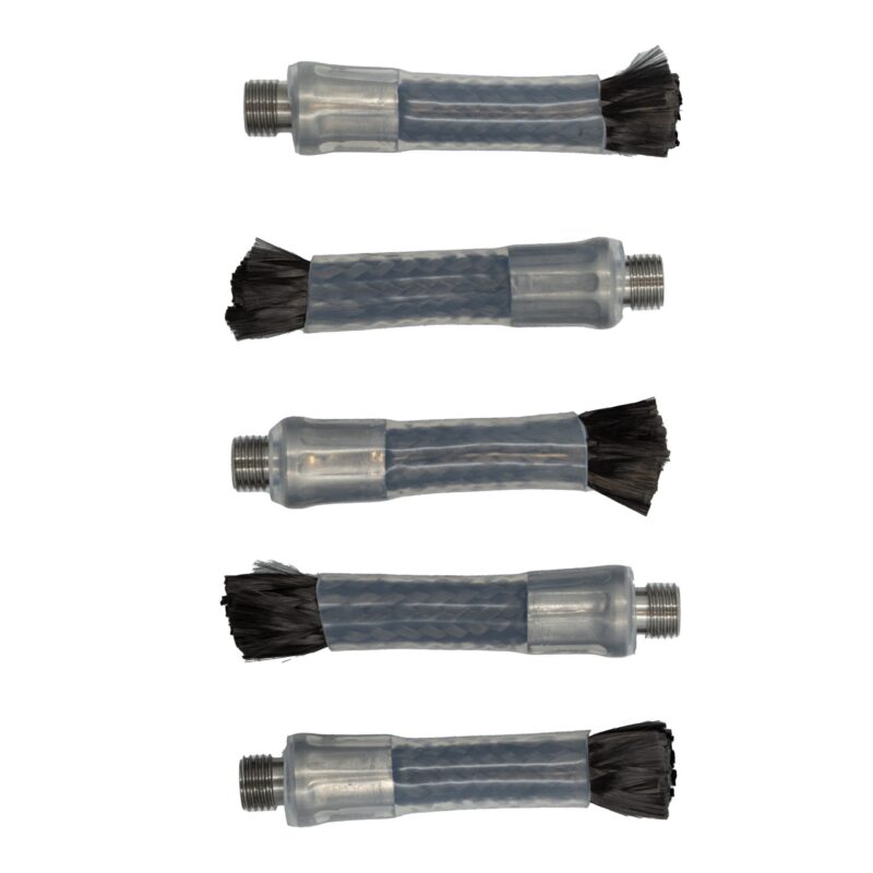 Applicator Pump Gun and Fluid Delivery Gun Brushes - Threaded Style