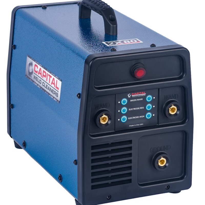 DUAL USER - 2X80 Weld Cleaning System    *New design with even more Power*